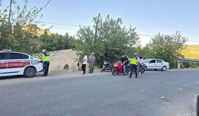 Çermik’te Jandarmadan Trafik Denetimi