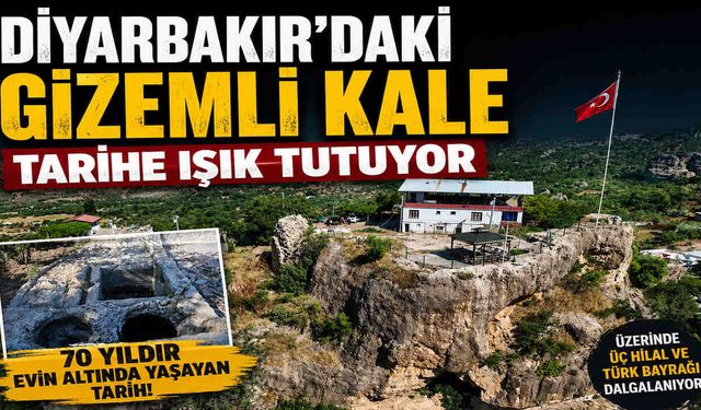 Diyarbakır'daki Gizemli Kale Tarihe Işık Tutuyor
