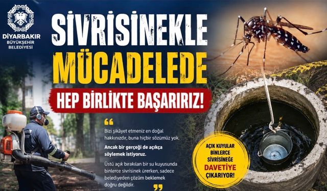 Büyükşehir Belediyesi'nden Sivrisinek Açıklaması: "Mücadele Hep Birlikte Başarılır"