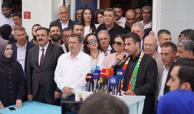 AK Parti Diyarbakır İl Başkanı Hamit Sümer göreve başladı: "Tek bir söz vermek istiyorum, çalışacağım"