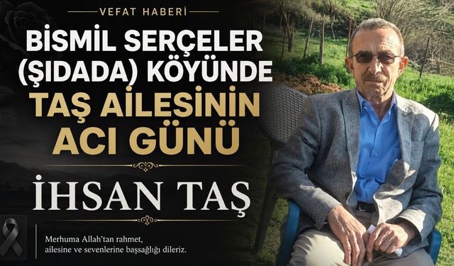 Bismil Serçeler (Şıdada) köyünde Taş Ailesinin Acı Günü