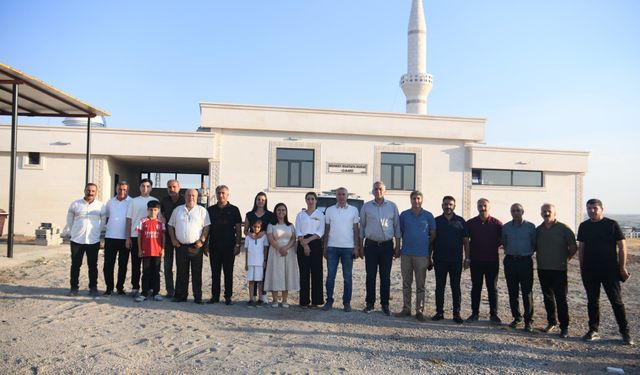 Bismil’de Bir İlk: TOKİ Mezarlığı’nda Cami ve Gasilhane Hizmeti Bir Arada