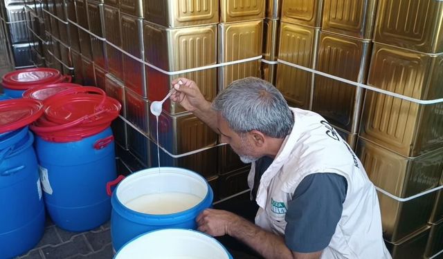 Koyunu Olmayan Koyun Yağı! Denetime Takılan 400 Kilo Şüpheli Yağ Ele Geçirildi