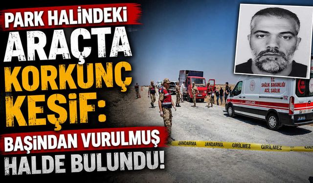 Park Halindeki Araçta Korkunç Keşif: Başından Vurulmuş Halde Bulundu