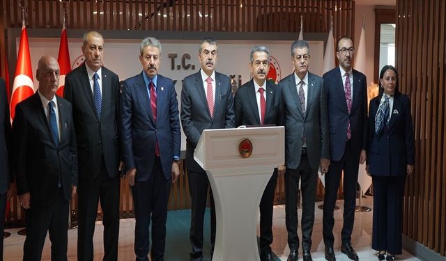 Bakan Yusuf Tekin: "Süreci Nihayetinde Arzu Edilen Noktaya Taşımak İçin Hep Birlikte Çalışacağız"