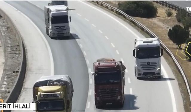 Jandarmadan Otoyollarda Dron Destekli Trafik Denetimi