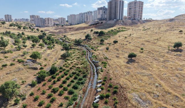 Mardin’de tarım arazilerini koruyacak çalışma: Açık akan dereler yer altına alınıyor