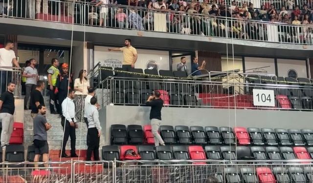 Spor Salonunda Korku Dolu Anlar: Ahşap Dekorasyon Çöktü, 7 Kişi Yaralandı!