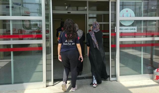 Motosiklet kazasında 2 yaya yaralandı
