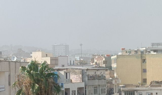 Toz bulutu ve şiddetli rüzgar Şanlıurfa’yı etkiledi