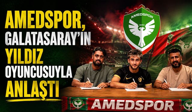 Amedspor, Galatasaray'ın Yıldız Oyuncusuyla Anlaştı