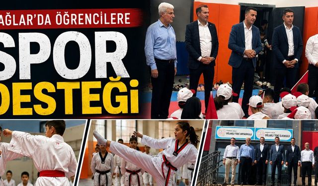 Deprem konutları bölgesindeki okullarda spor kurslarına ziyaret