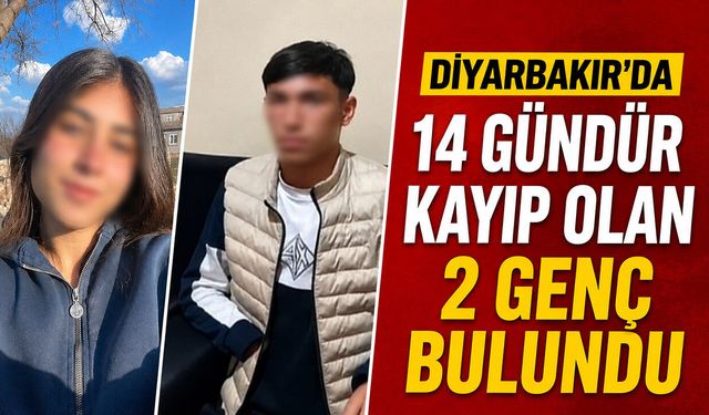 Diyarbakır’ın Bu İlçesinde 14 Gündür Kayıp Olan 2 Genç Bulundu