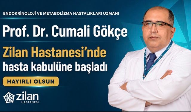 Prof. Dr. Cumali Gökçe Batman Özel Zilan Hastanesi’nde Hasta Kabulüne Başladı