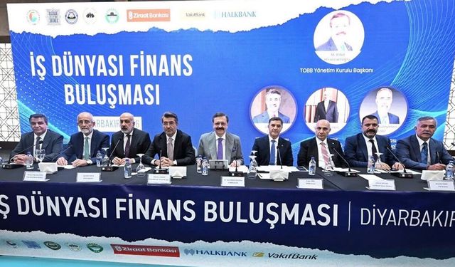 DİYARBAKIR’DA “İŞ DÜNYASI FİNANS BULUŞMASI”: EKONOMİK DÖNÜŞÜM VE FİNANSMANA ERİŞİM MASAYA YATIRILDI