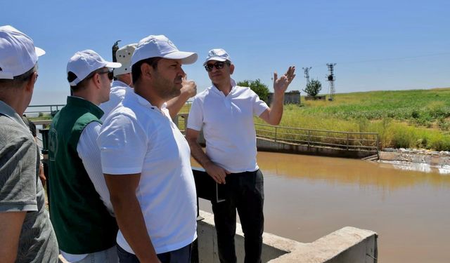 Çınar, Bismil ve Savur’u Kapsayan Dev Sulama Projesi Yakından İzleniyor