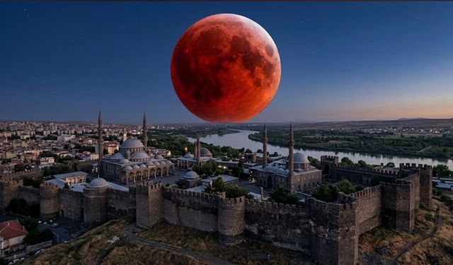 DİYARBAKIR’DA ‘KANLI AY’ HEYECANI: EN KRİTİK 13 DAKİKAYA DİKKAT!