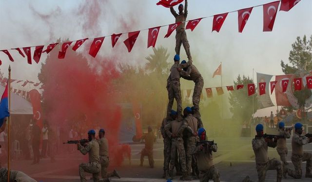Mercidabık Zaferi ve Fırat Kalkanı Harekatı Yıl Dönümü Törenle Kutlandı