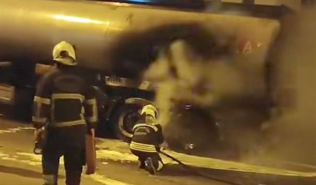 Seyir Halindeki Tankerde Yangın Paniği: Ekipler Müdahale Etti