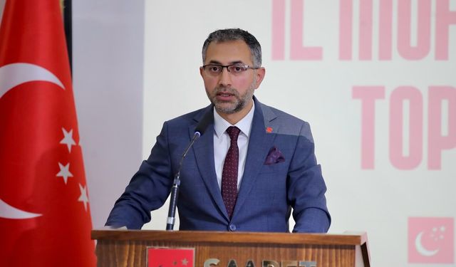 Saadet Partisi Diyarbakır İl Başkanı Ergin: Çerçeve Yasa Barış ve Kardeşlik Yolunda Önemli Bir Eşiktir