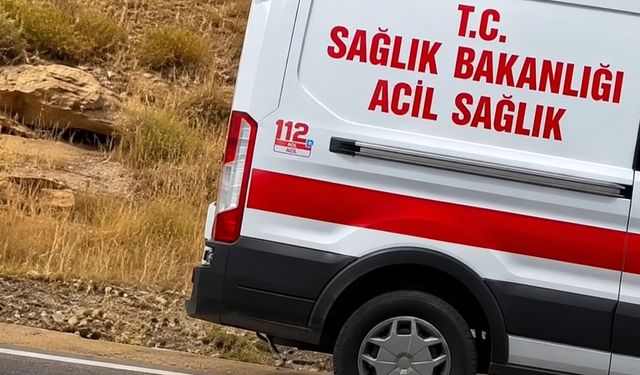 Mardin'de hafif ticari araç takla attı: 1 ölü