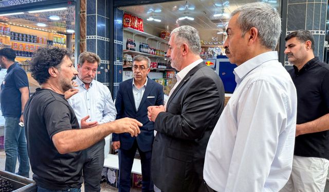 Diyarbakır Peynirciler Pazarı'nda Esnafın Sorunları Masaya Yatırıldı