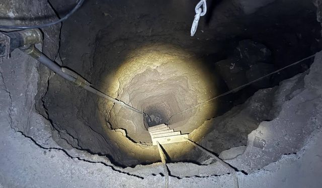 Define umuduyla evin içinde 25 metre derinliğinde kuyu kazdılar