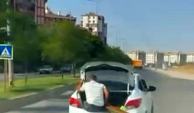 Diyarbakır’da tehlikeli yolculuklar kameraya yansıdı