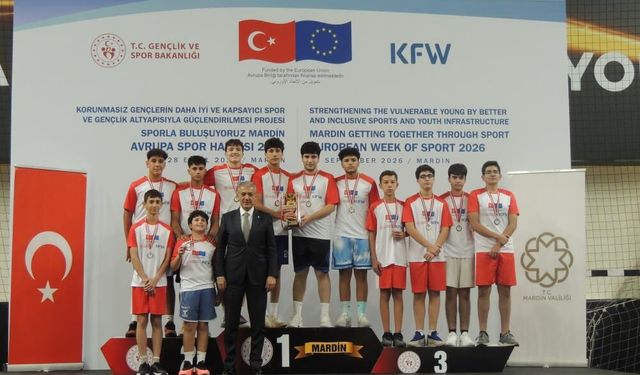 Mardin’de gençler sporla buluştu