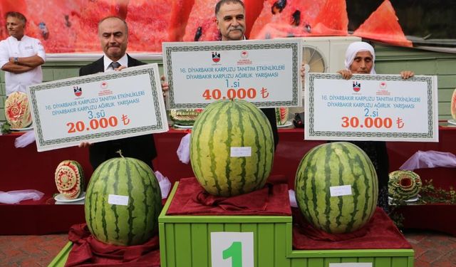 Diyarbakır Renkler ve Lezzetlerle Buluştu: 16. Karpuz Festivali Coşkusu