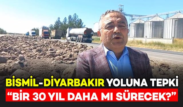 Bismil-Diyarbakır yoluna tepki: Tanrıkulu, “Bir 30 yıl daha mı sürecek?”