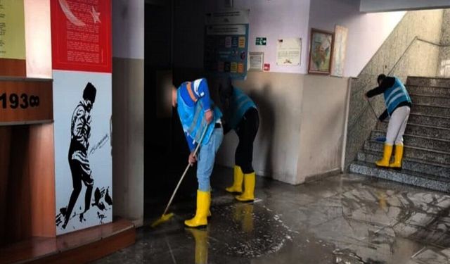Denetimli Serbestlik Kapsamındaki Hükümlüler 5 Okulda Bakım ve Onarım Yaptı