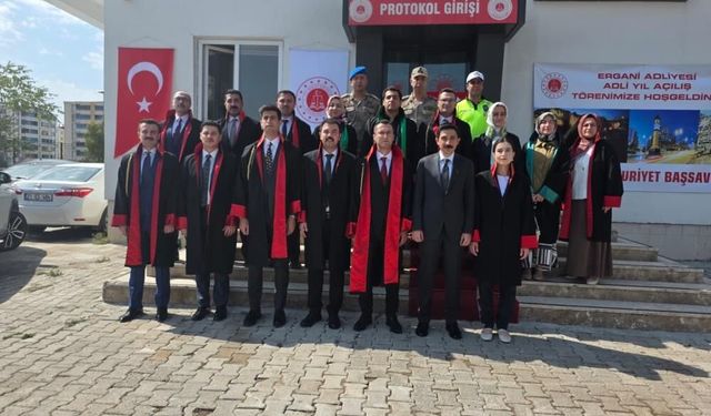 Diyarbakır Ergani’de Adli Yıl Açılışı Gerçekleşti