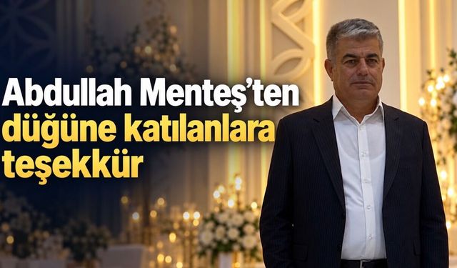 Oğlunun düğününe katılanları unutmadı