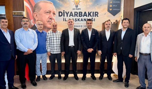 HÜDA PAR’dan AK Parti Diyarbakır İl Başkanlığına ziyaret