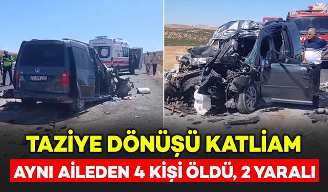 Taziye dönüşü katliam: Aynı aileden 4 kişi öldü, 2 ağır yaralı