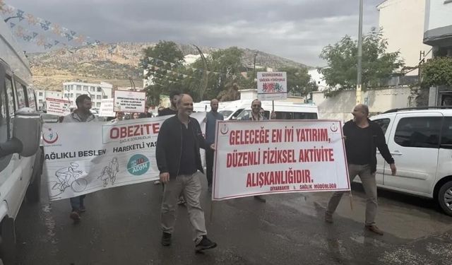 Sağlık Çalışanlarından Obezite Farkındalık Etkinliği