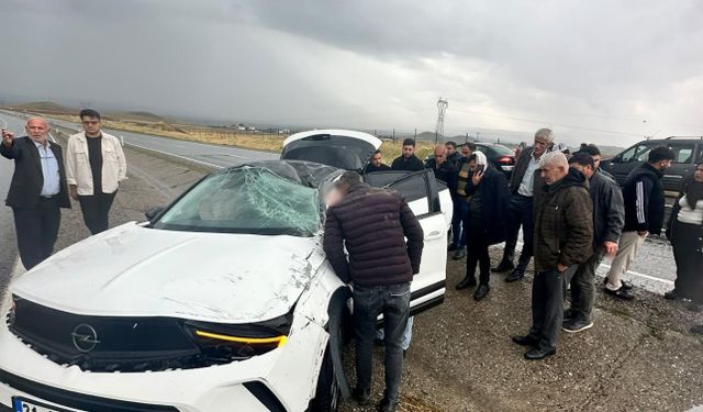 Diyarbakır’da yağış sonrası kaza: 1 yaralı