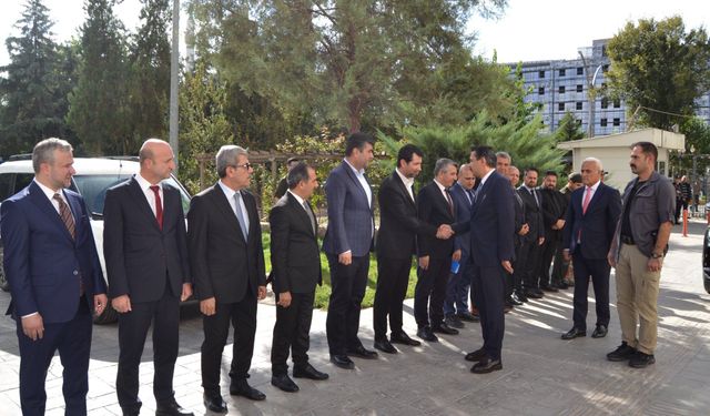 Bismil Kaymakamı Sedat Sezik’e Ziyaretler Devam Ediyor