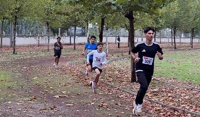 Diyarbakır'da Cumhuriyet Halk Koşusu Heyecanı: Sporcular Derece İçin Ter Döktü