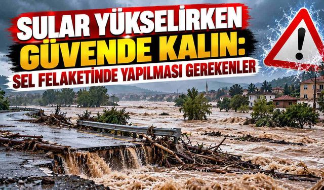 Sular Yükselirken Güvende Kalın: Sel Felaketinde Yapılması Gerekenler