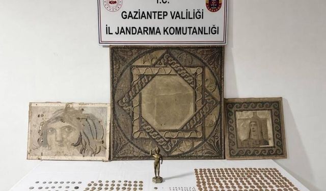 Gaziantep'te Sahte Tarihi Eser Operasyonu