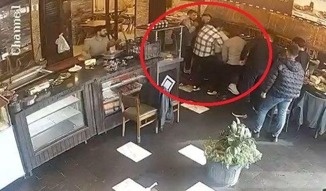 Ciğercide korku dolu anlar: Müşteriyi işletme sahibi kurtardı