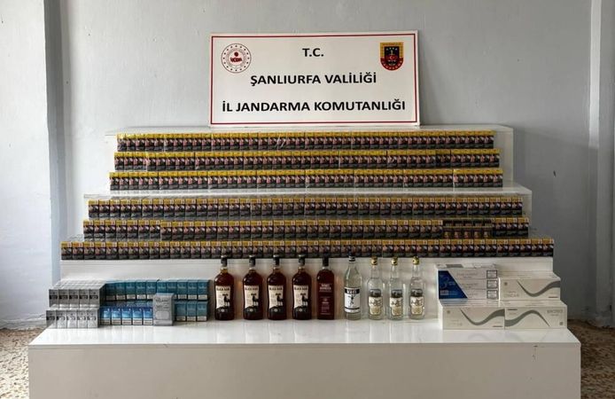 Jandarmada Kaçak 2 Bin 558 Paket Sigara Ele Geçirdi