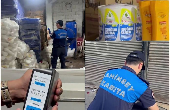 Operasyonda Binlerce Sahte Temizlik Ürünleri Ele Geçirildi