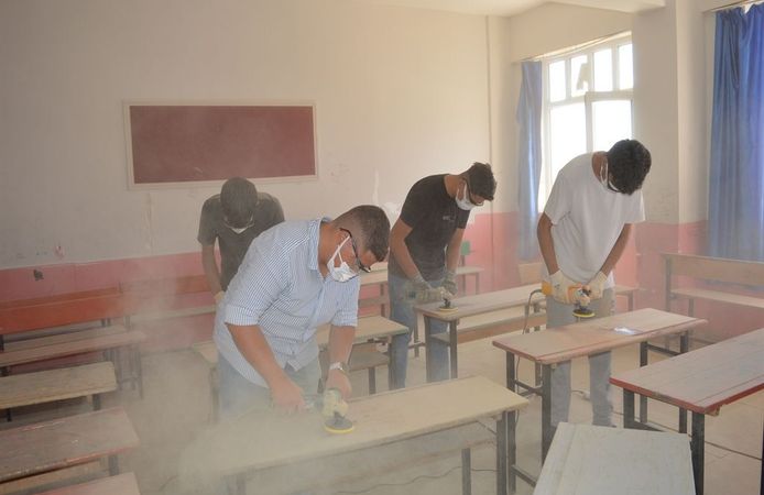 Mesleki Lisesi Öğrencileri  İlçedeki Sıraları Yeniledi