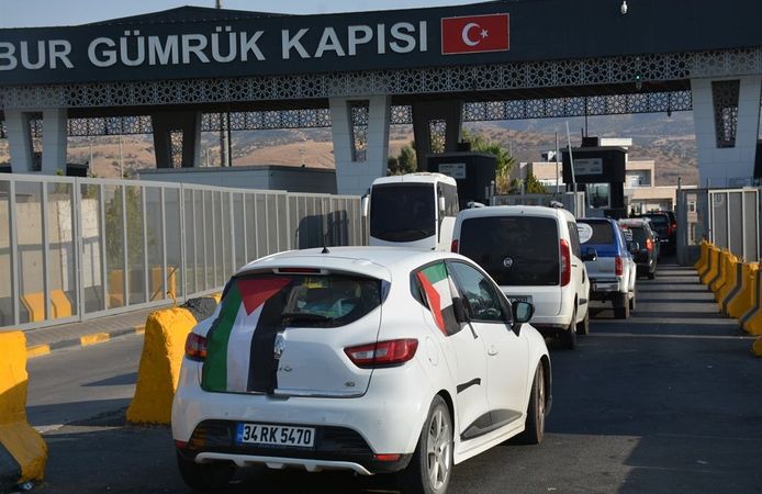 Kilometreleri Aşan Destek: Türkiye’ye Giren Filistin Konvoyu Irak’a Geçti
