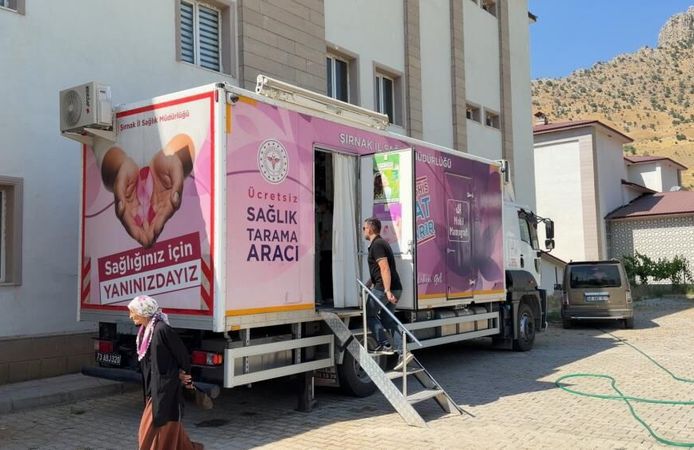 Uludere’de Yüzlerce Kadına Ücretsiz Kanser Taraması