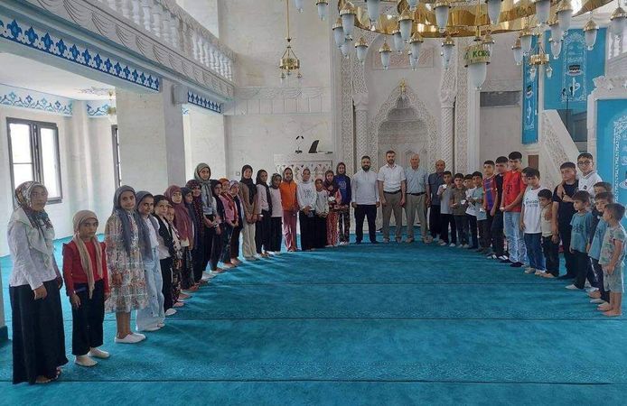 Çermik'te Yaz Kur'an Kursu Kapanış Programı Düzenlendi