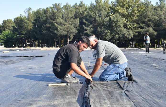 Bismil’in girişine 30 dönümlük ekolojik dokunuş